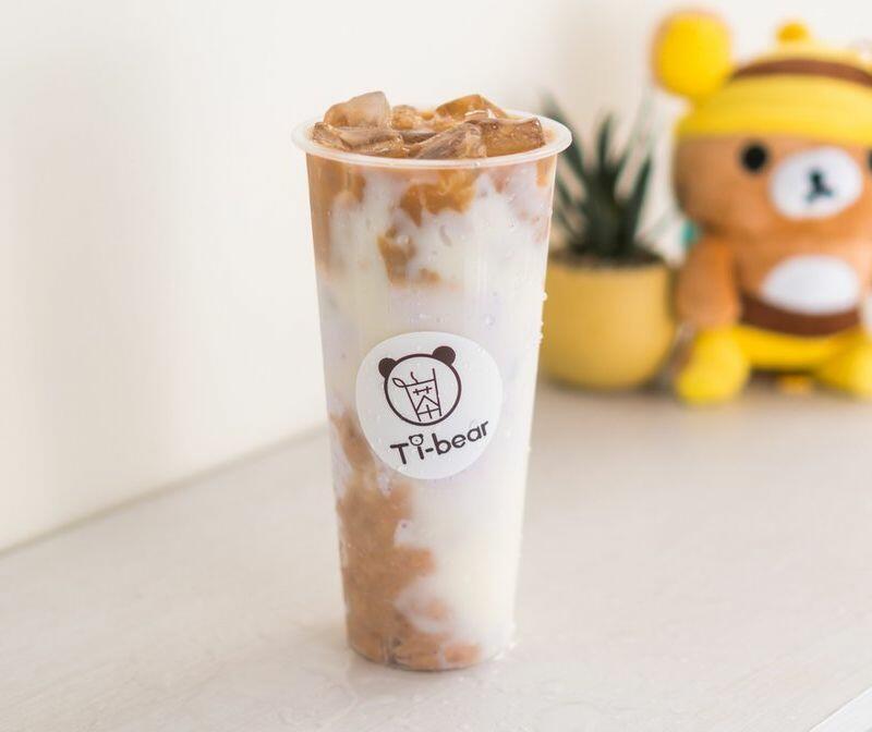 Taro Mochi Milk Tea